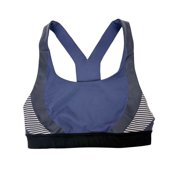 ATHLETA x ALLYSON FELIX Ultimate Legend Sports Bra XS Racerback Blue EUC A4 - Picture 2 of 5